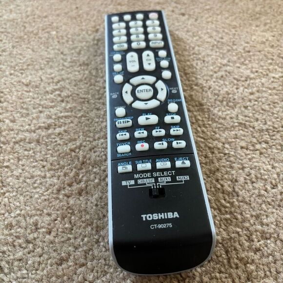 Toshiba CT-90275 Remote Control *Works* - Picture 2 of 3